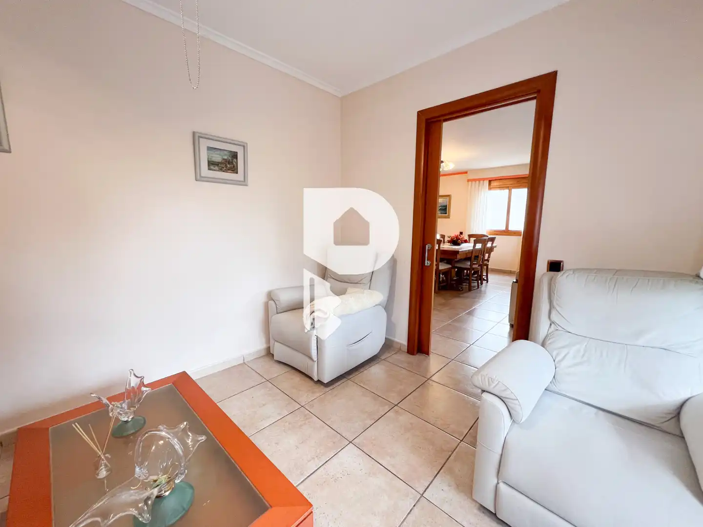 Sala d'estar de Casa o xalet en venda en Vallirana amb Aire condicionat, Calefacció i Jardí privat