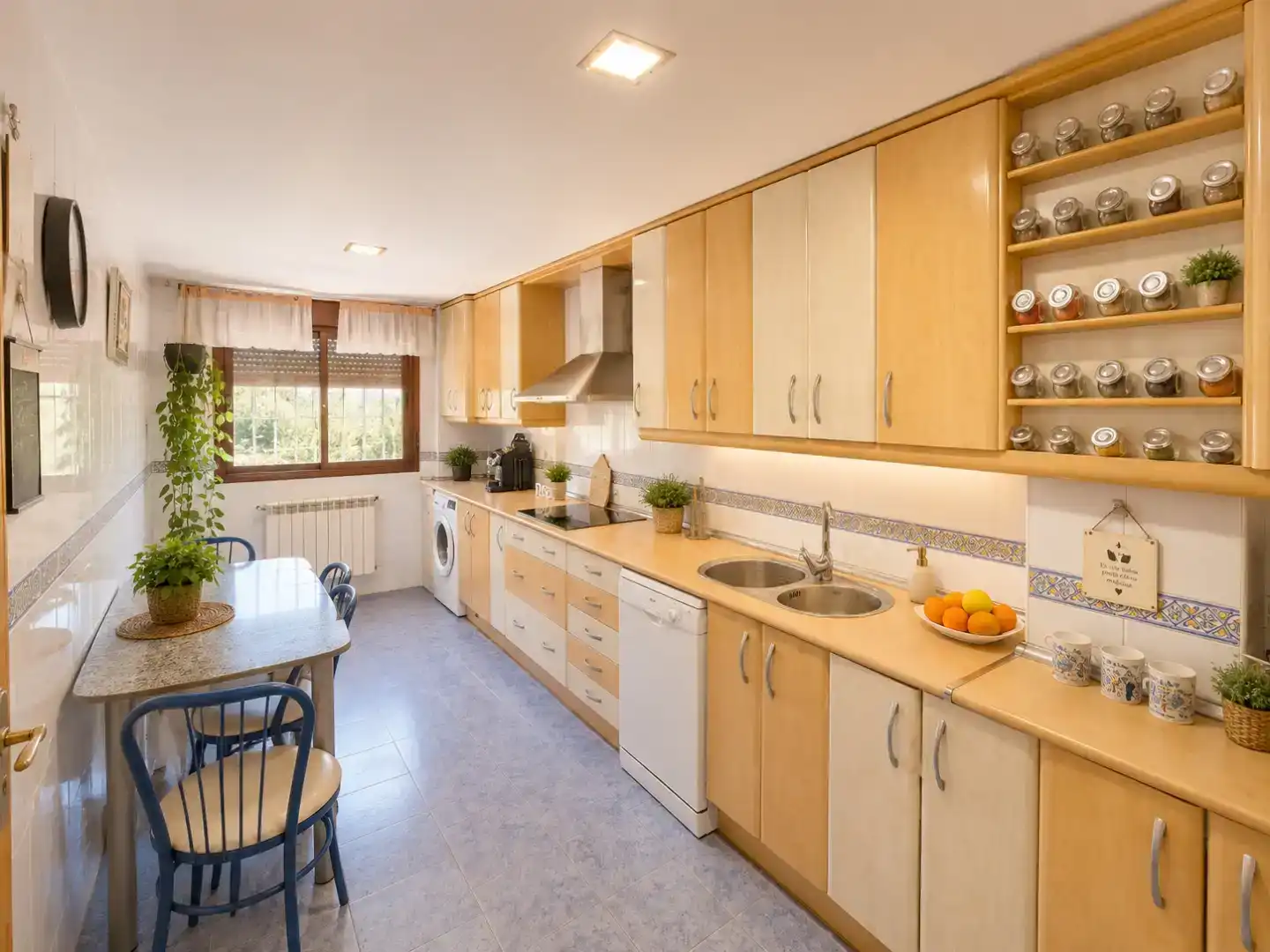 Cocina de Casa o chalet en venta en Móstoles con Aire acondicionado