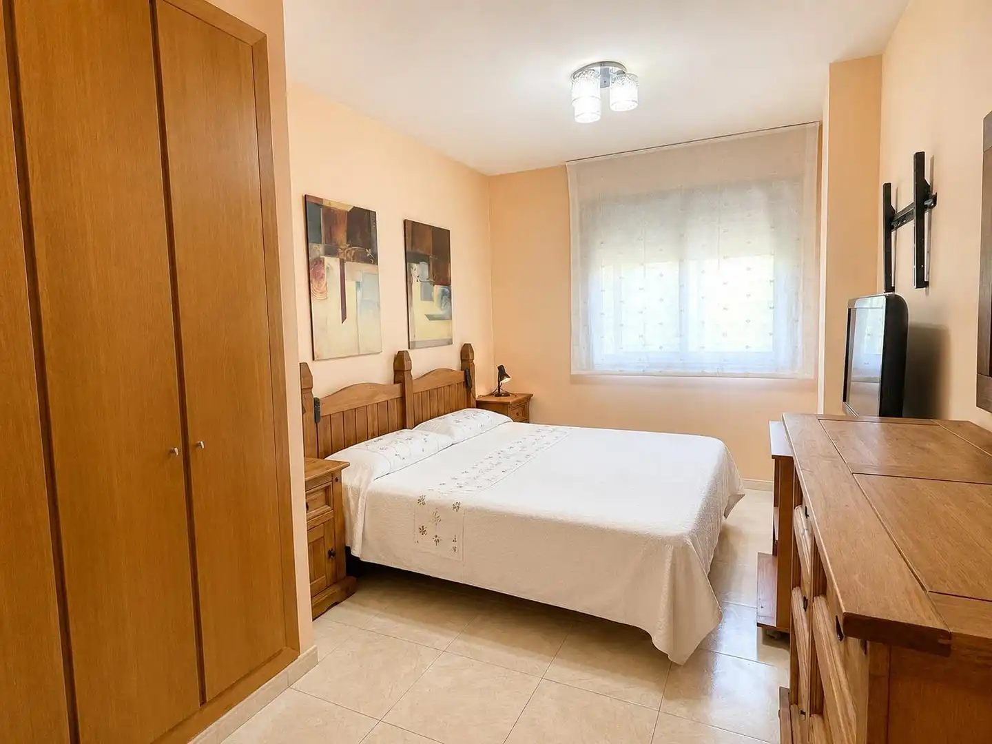 Bedroom of Flat for sale in Amposta  with Air Conditioner, Heating and Storage room