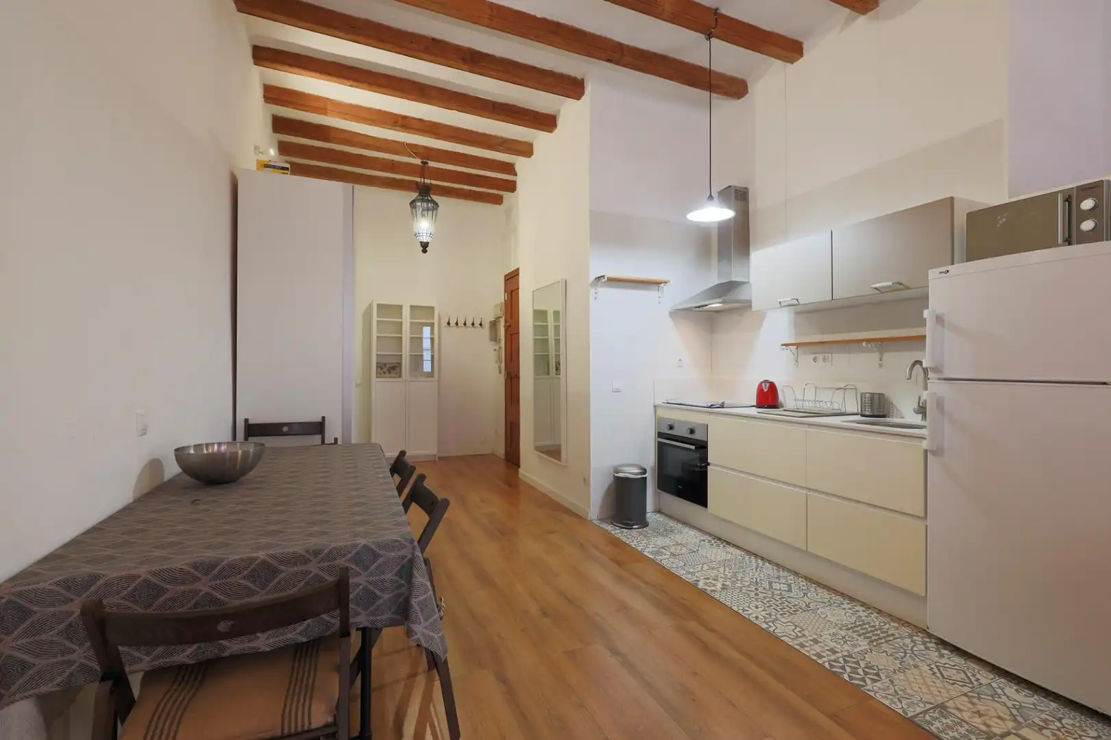 Cocina de Loft en venta en Barcelona con Aire acondicionado, Parquet y Terraza