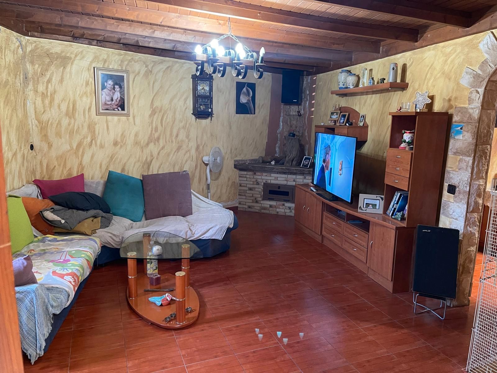 Living room of Country house for sale in Telde  with Air Conditioner, Furnished and Oven