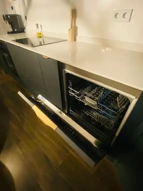 Kitchen of Flat for rent in Albacete  with Air Conditioner, Heating and Furnished