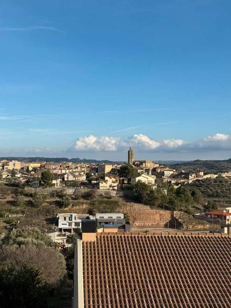 Vista exterior de Dúplex en venda en Cervera amb Calefacció, Terrassa i Traster