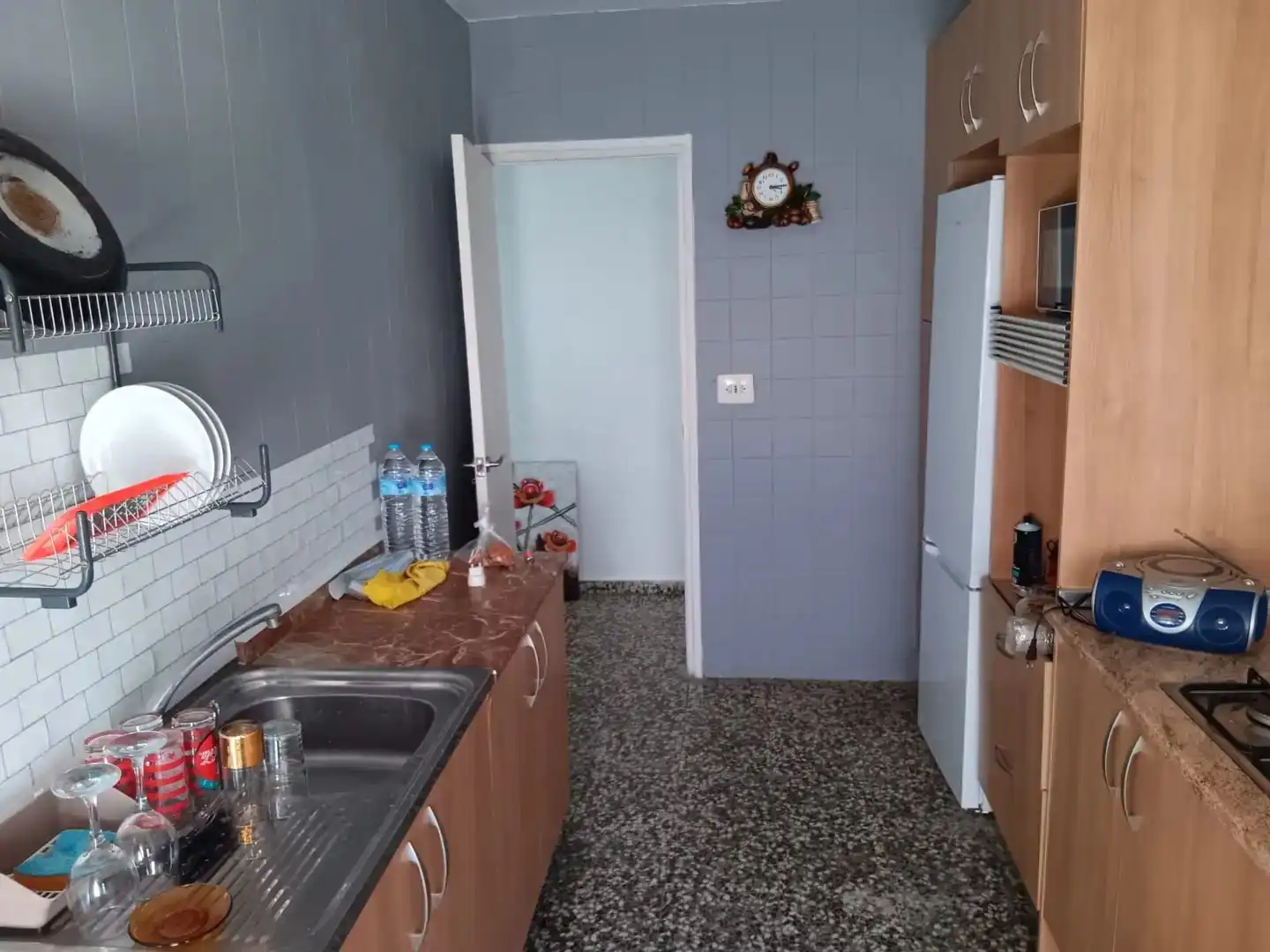 Cocina de Piso de alquiler en San Pedro del Pinatar con Terraza, Amueblado y Se aceptan mascotas