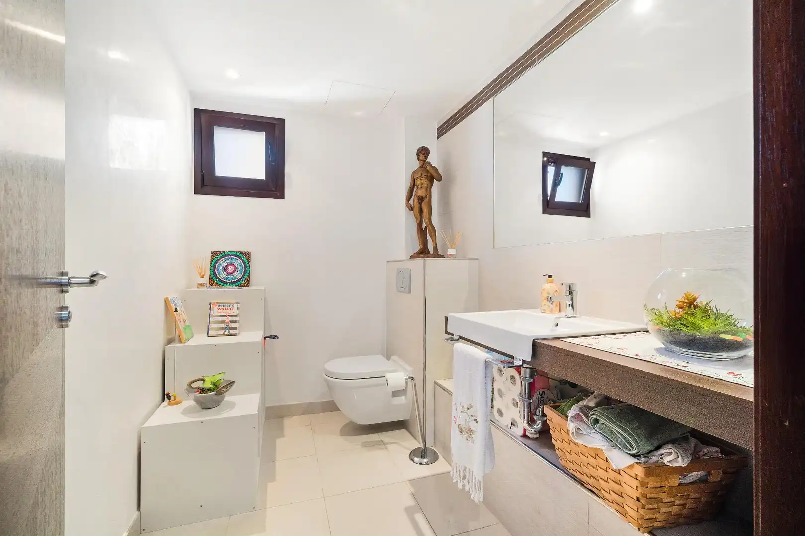Bany de Casa o xalet en venda en  Palma de Mallorca amb Aire condicionat, Calefacció i Jardí privat