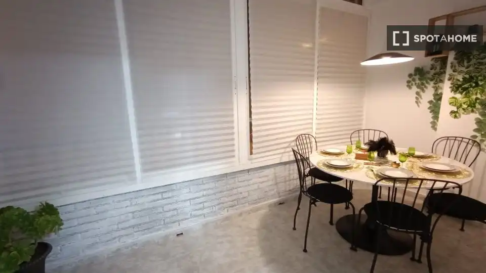 Comedor de Piso de alquiler en Cullera con Aire acondicionado, Calefacción y Amueblado