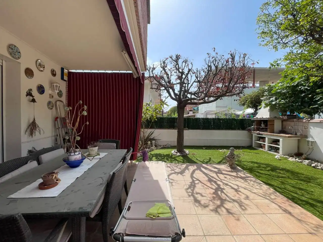 Garten von Wohnung zur Miete in Cerdanyola del Vallès mit Klimaanlage, Heizung und Privatgarten