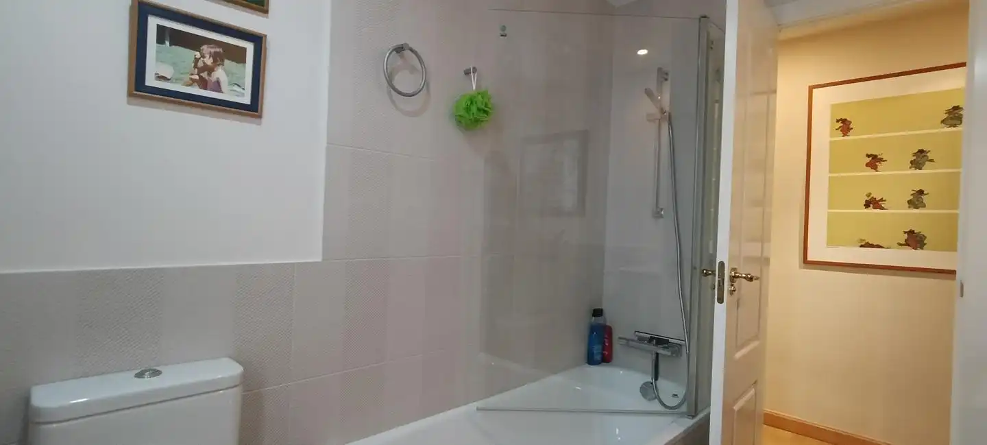 Bathroom of Flat for sale in León Capital   with Heating, Parquet flooring and Terrace