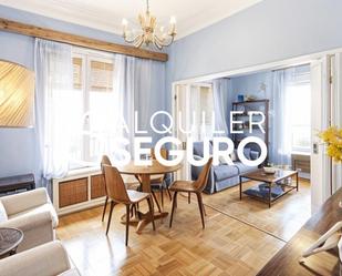 Living room of Flat to rent in  Madrid Capital  with Heating