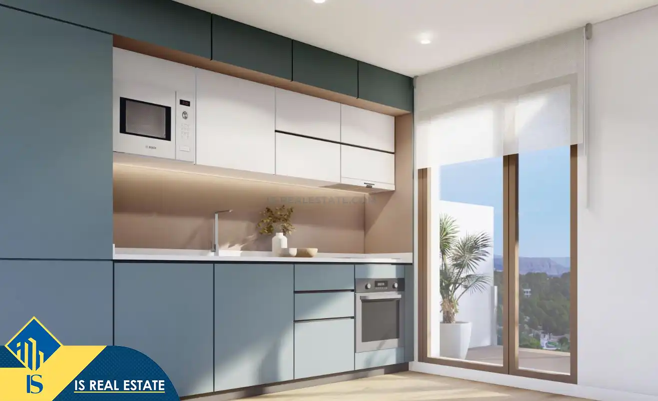 Cocina de Casa o chalet en venta en La Nucia con Terraza y Piscina