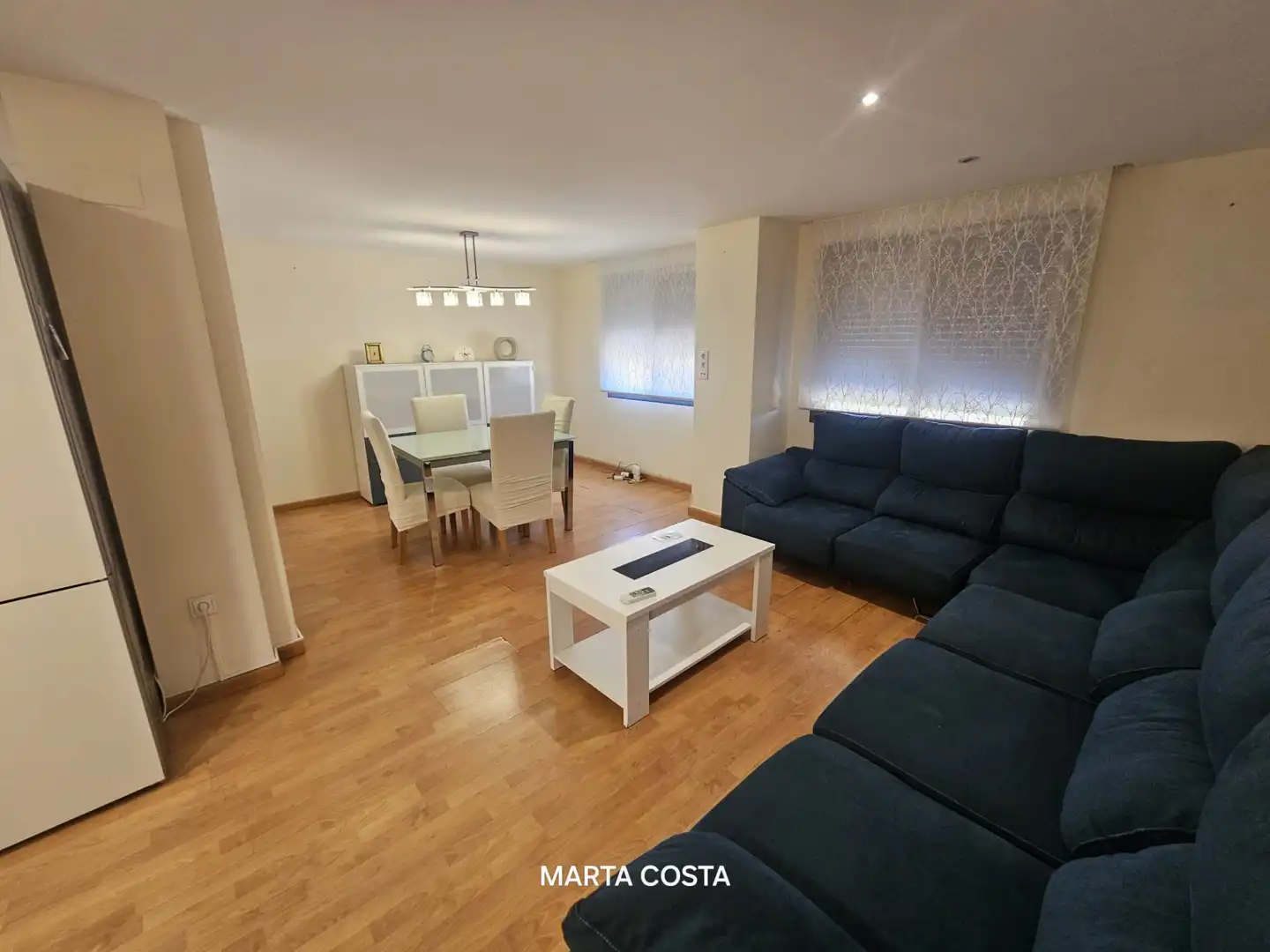 Living room of Flat for sale in Almoines  with Air Conditioner, Heating and Parquet flooring