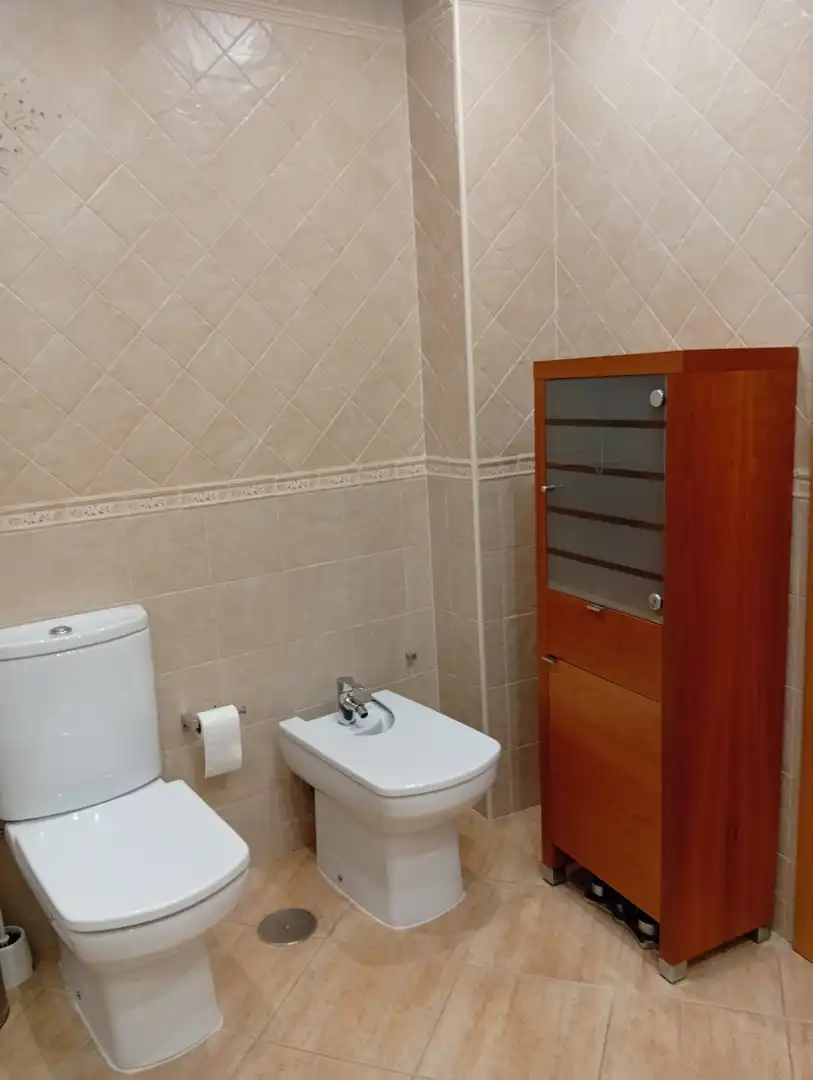 Bathroom of Flat for rent in Málaga  with Air Conditioner and Furnished