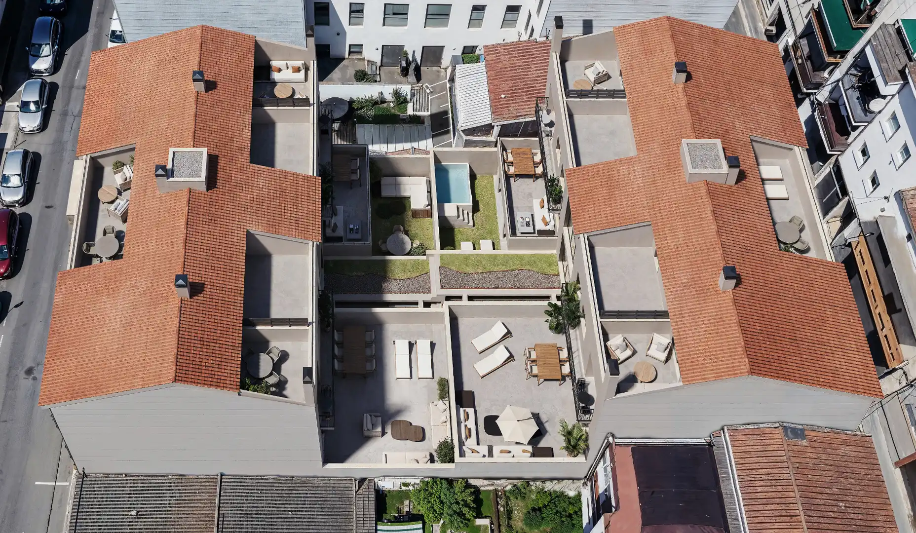Vista exterior de Àtic en venda en Cardedeu amb Aire condicionat, Calefacció i Jardí privat