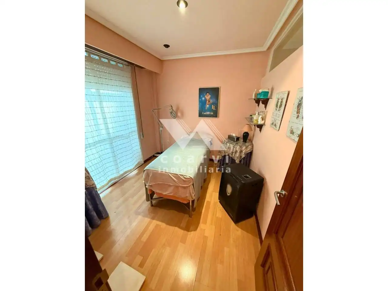 Schlafzimmer von Wohnung zur Miete in Ourense Capital  mit Heizung, Terrasse und Möbliert
