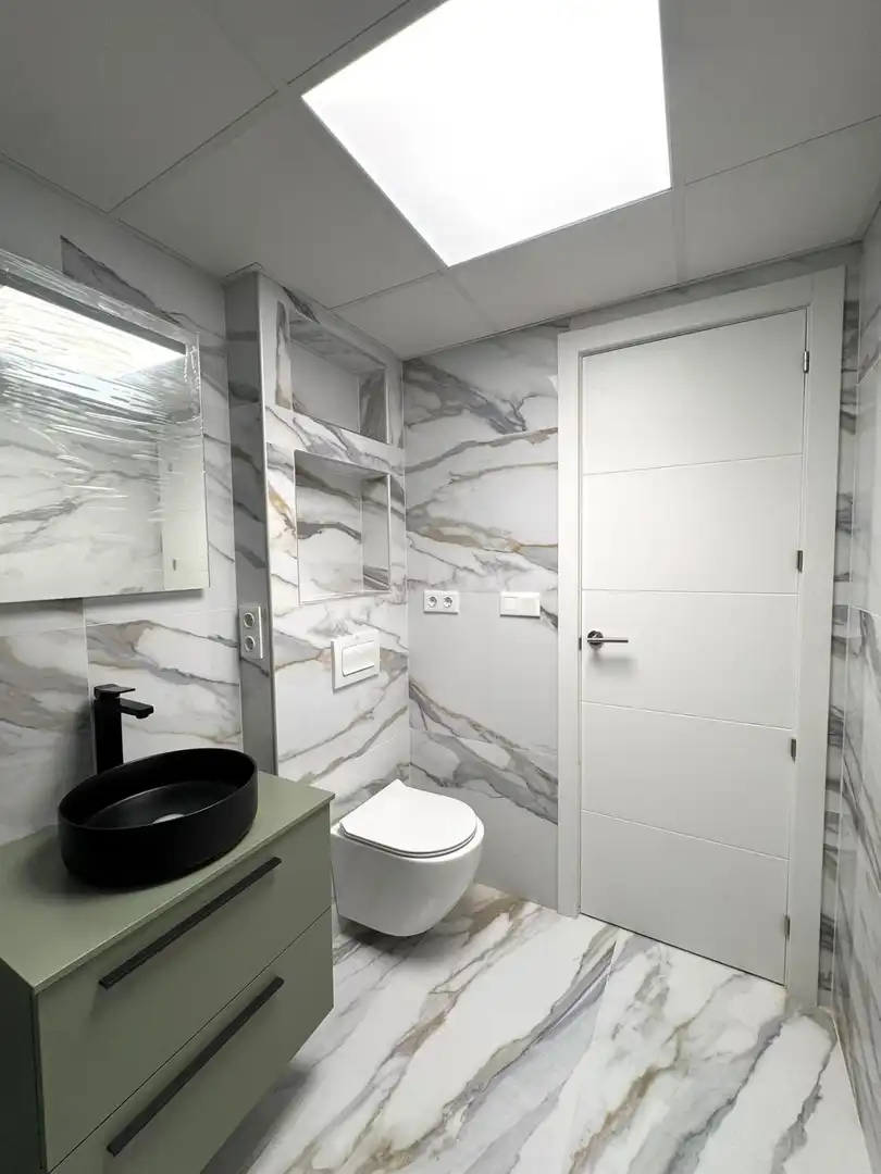 Bathroom of Houses for rent in El Campello  with Community pool