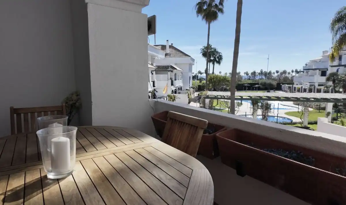 Terrassa de Apartament en venda en Marbella amb Aire condicionat, Terrassa i Piscina comunitària