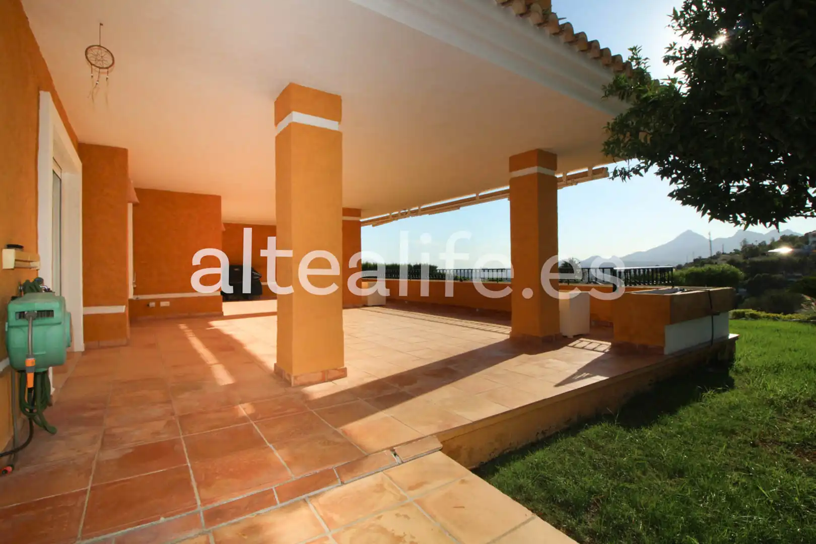 Terraza de Apartamento en venta en Altea con Aire acondicionado, Calefacción y Jardín privado