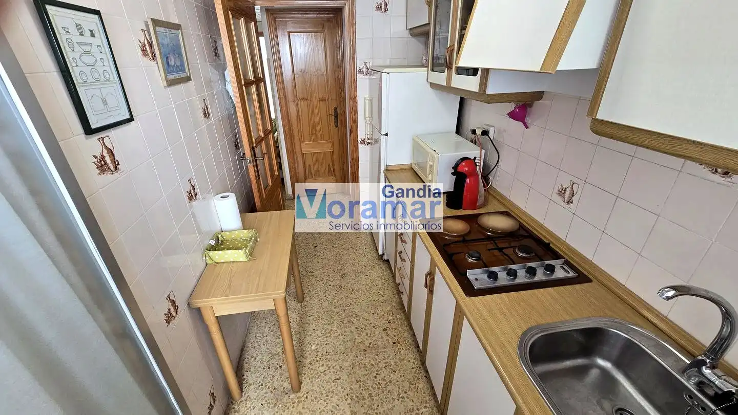 Küche von Wohnungen zur Miete in Miramar mit Heizung, Terrasse und Möbliert