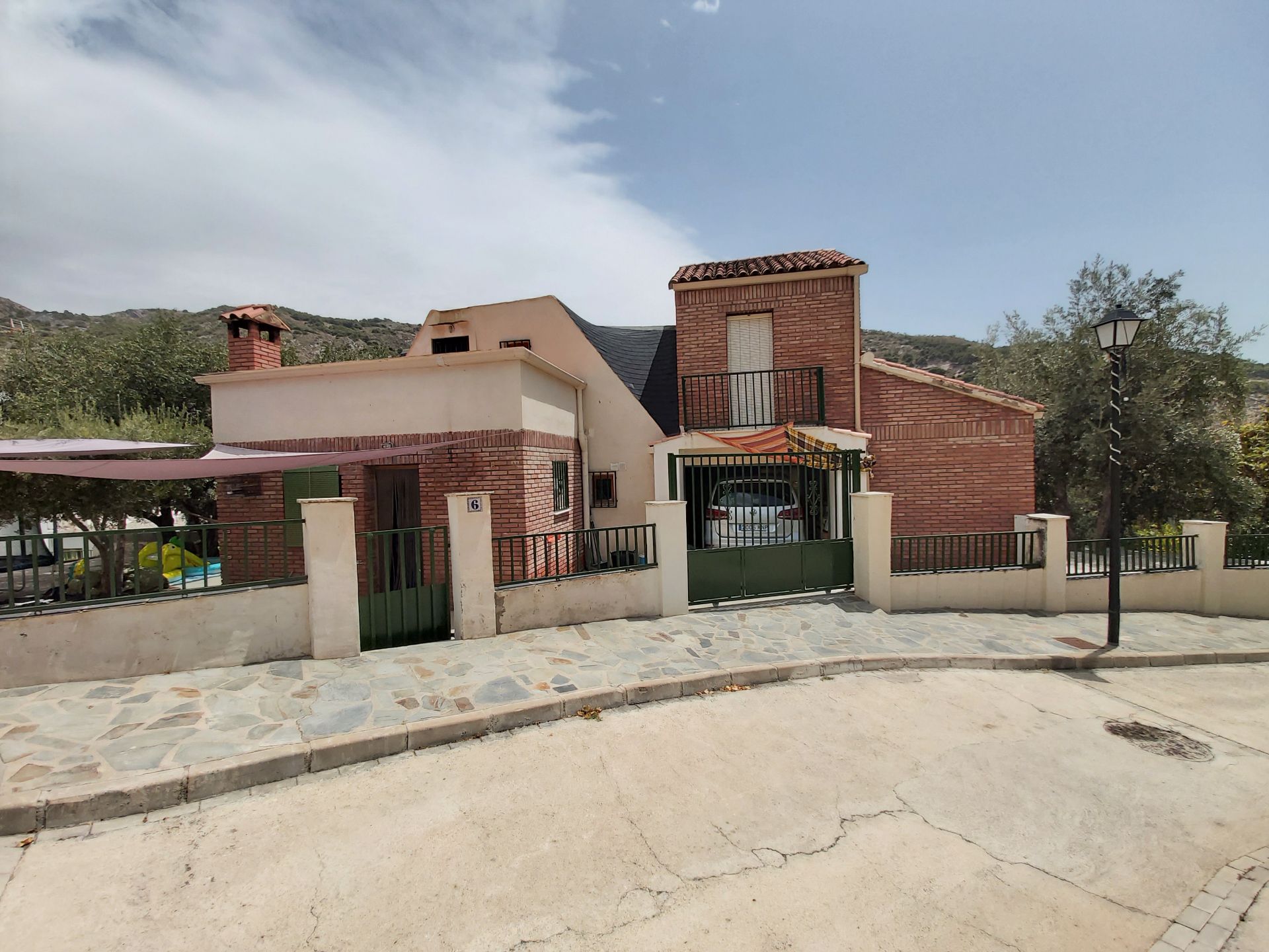 Exterior view of Country house for sale in Paterna del Río  with Private garden, Terrace and Furnished