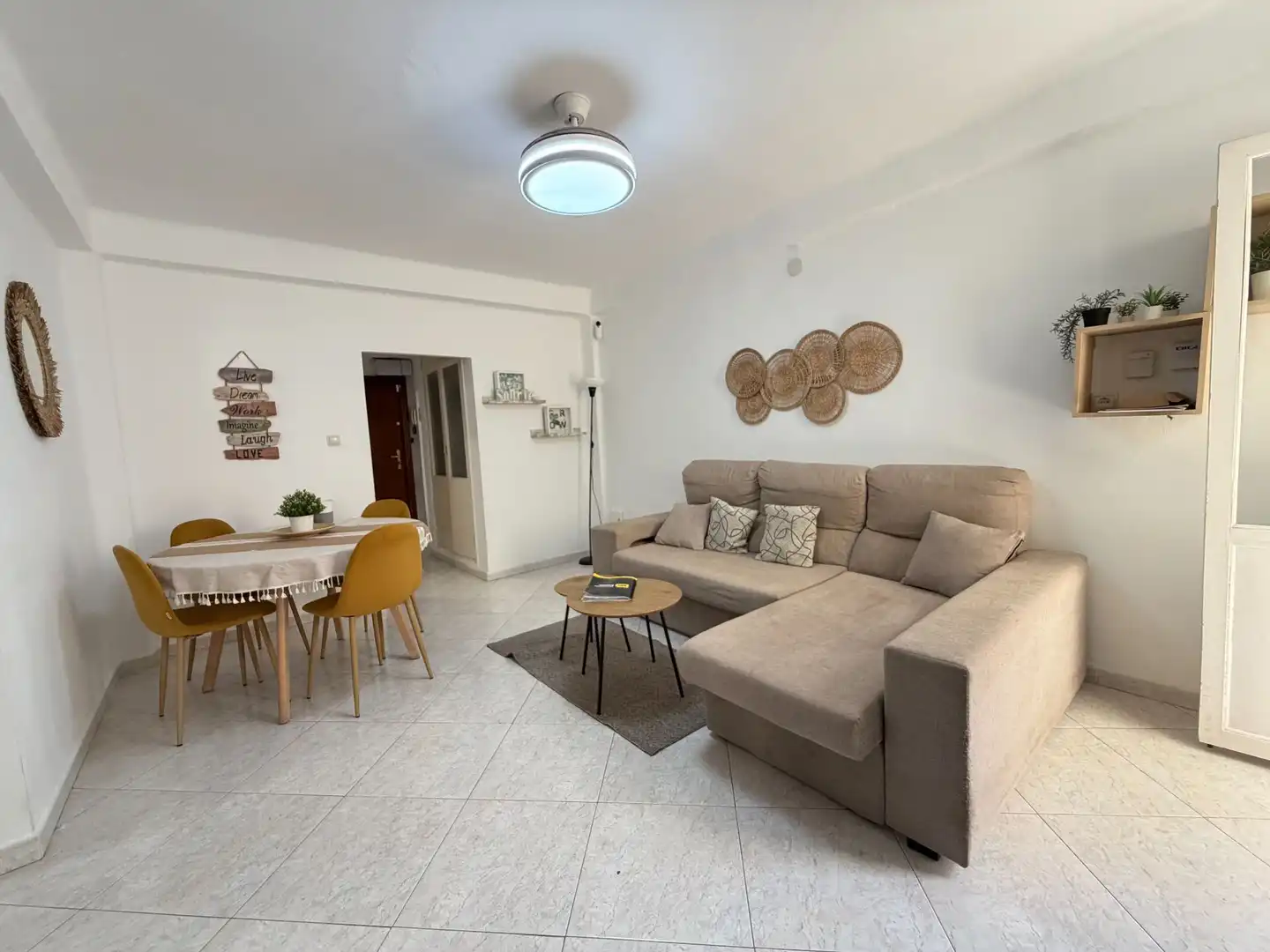 Living room of Flat for sale in Málaga Capital  with Air Conditioner