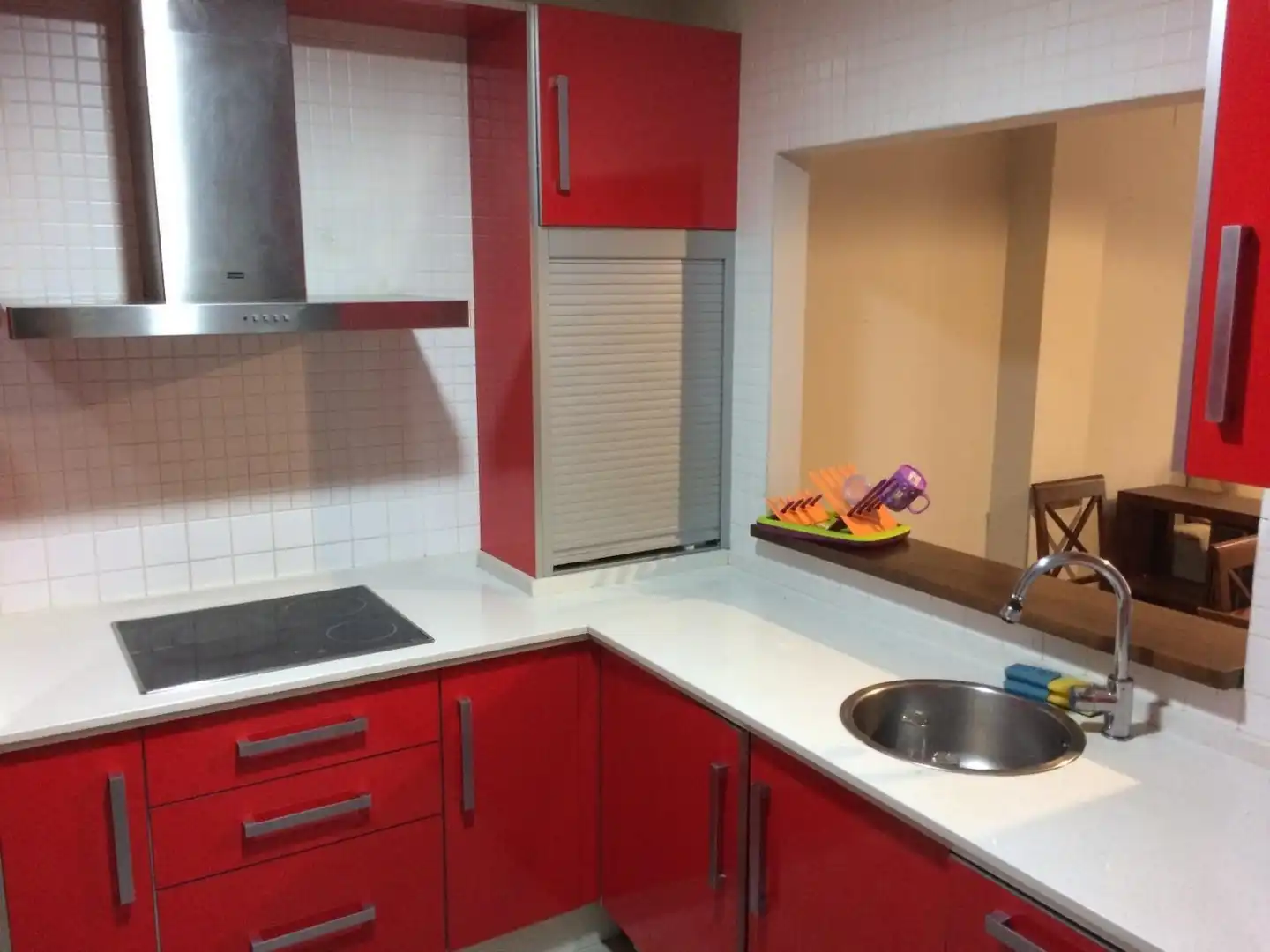 Cocina de Apartamento en venta en Badajoz con Aire acondicionado, Jardín privado y Amueblado
