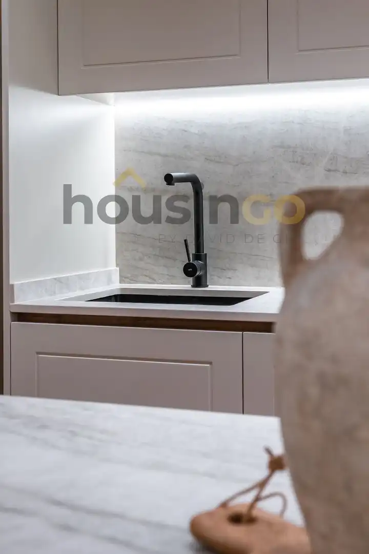 Kitchen of Flat for sale in Madrid  with Air Conditioner, Heating and Terrace