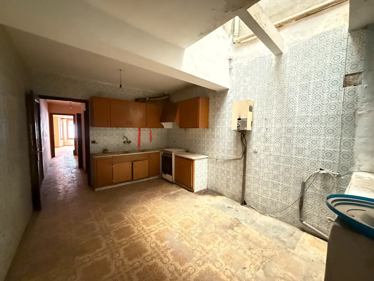 Cuina de Casa adosada en venda en Castellón de la Plana / Castelló de la Plana amb Terrassa i Traster