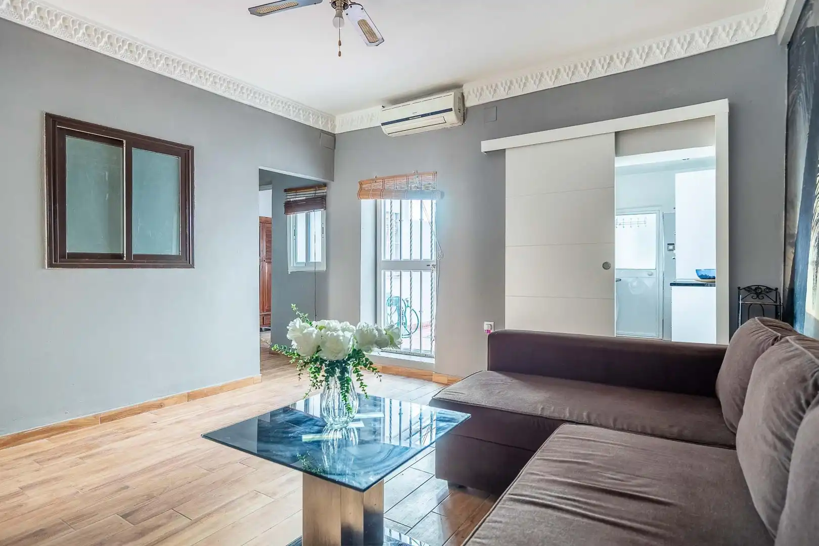 Sala d'estar de Planta baixa en venda en Bellavista - La Palmera
