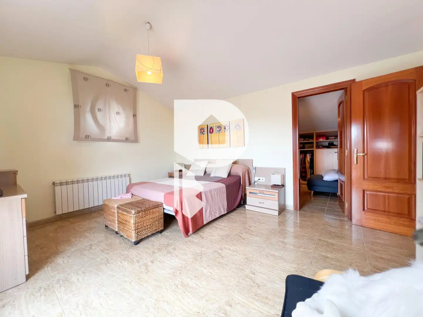 Bedroom of Houses for sale in Corbera de Llobregat  with Air Conditioner, Terrace and Storage room
