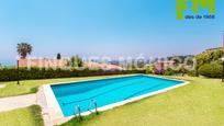 Piscina de Casa adosada en venda en Teià amb Aire condicionat, Terrassa i Balcó