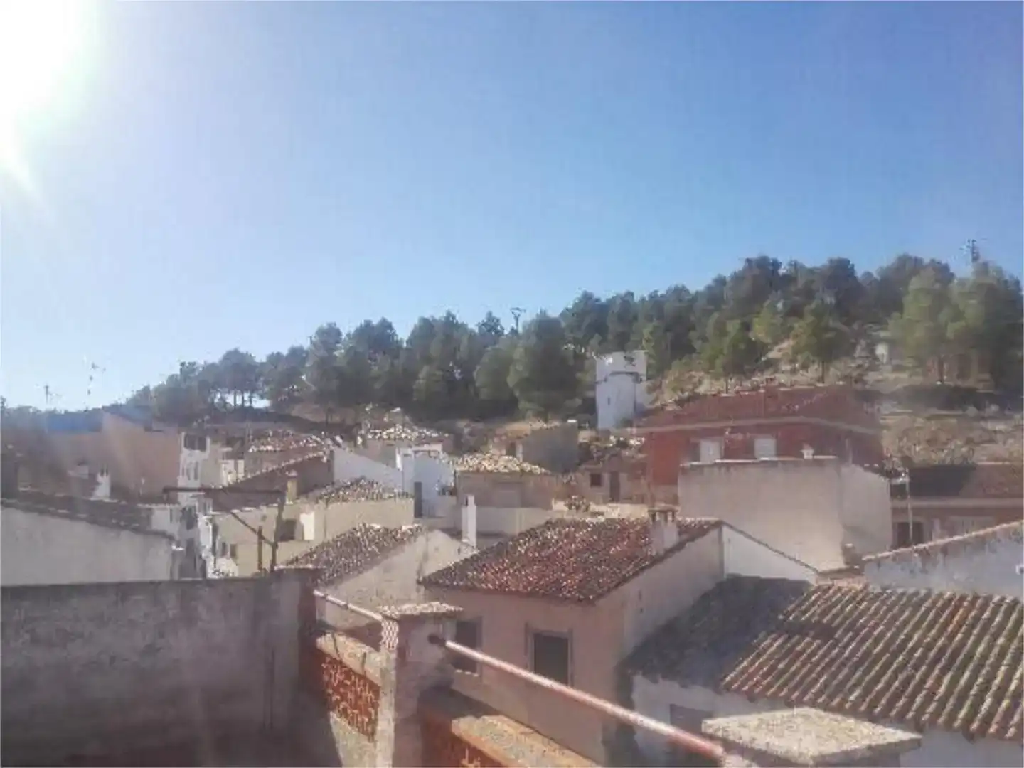 Vista exterior de Casa adosada en venta en Villatoya con Amueblado y Balcón