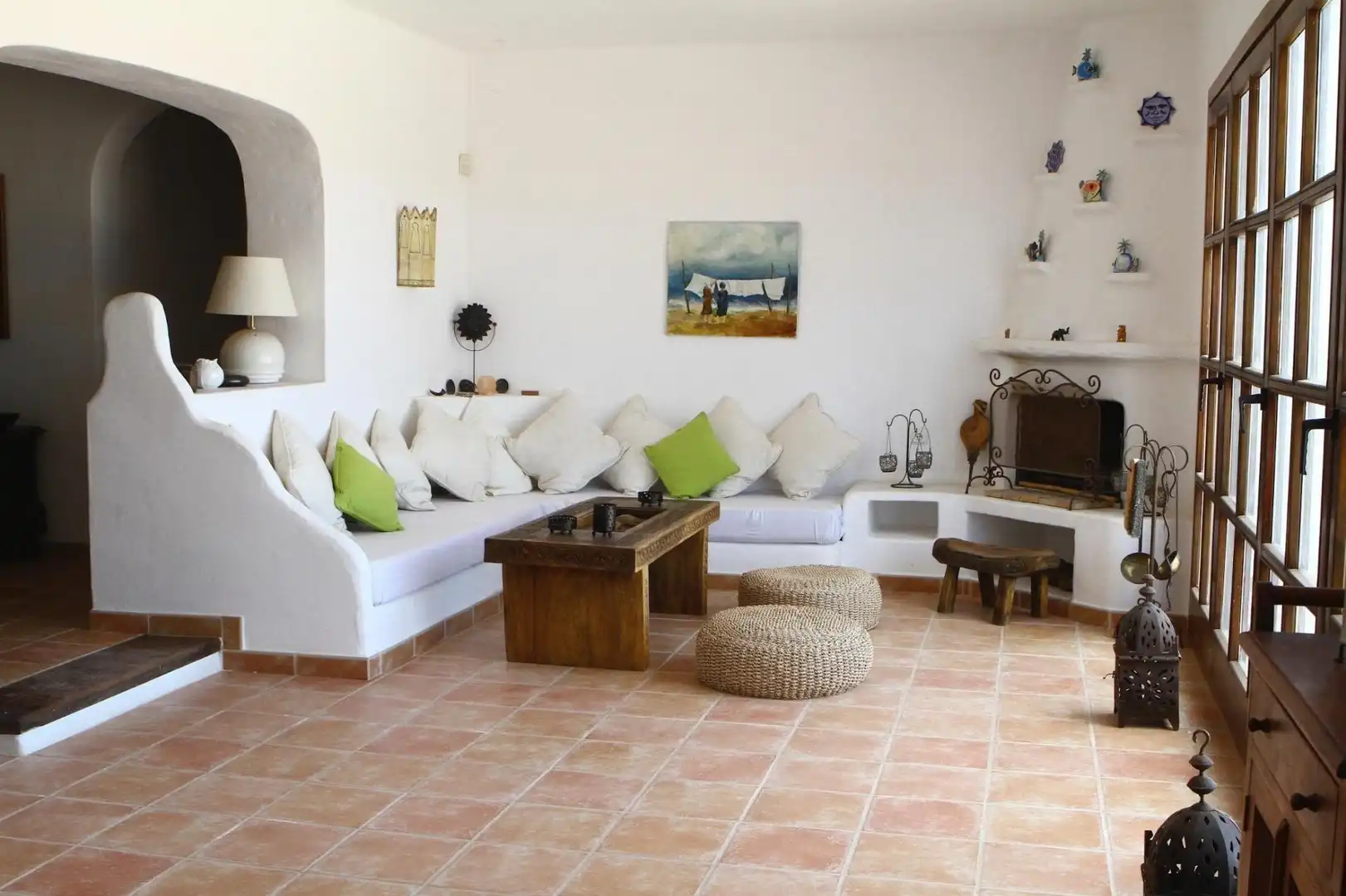 Wohnzimmer von Country house zum Verkauf in Sorbas mit Privatgarten, Terrasse und Abstellraum