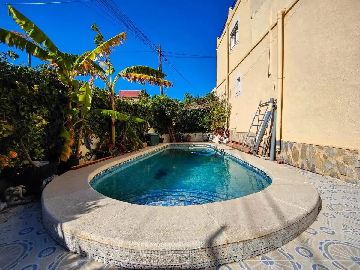 Swimming pool of Detached homes for sale in San Miguel de Salinas  with Air Conditioner, Heating and Terrace