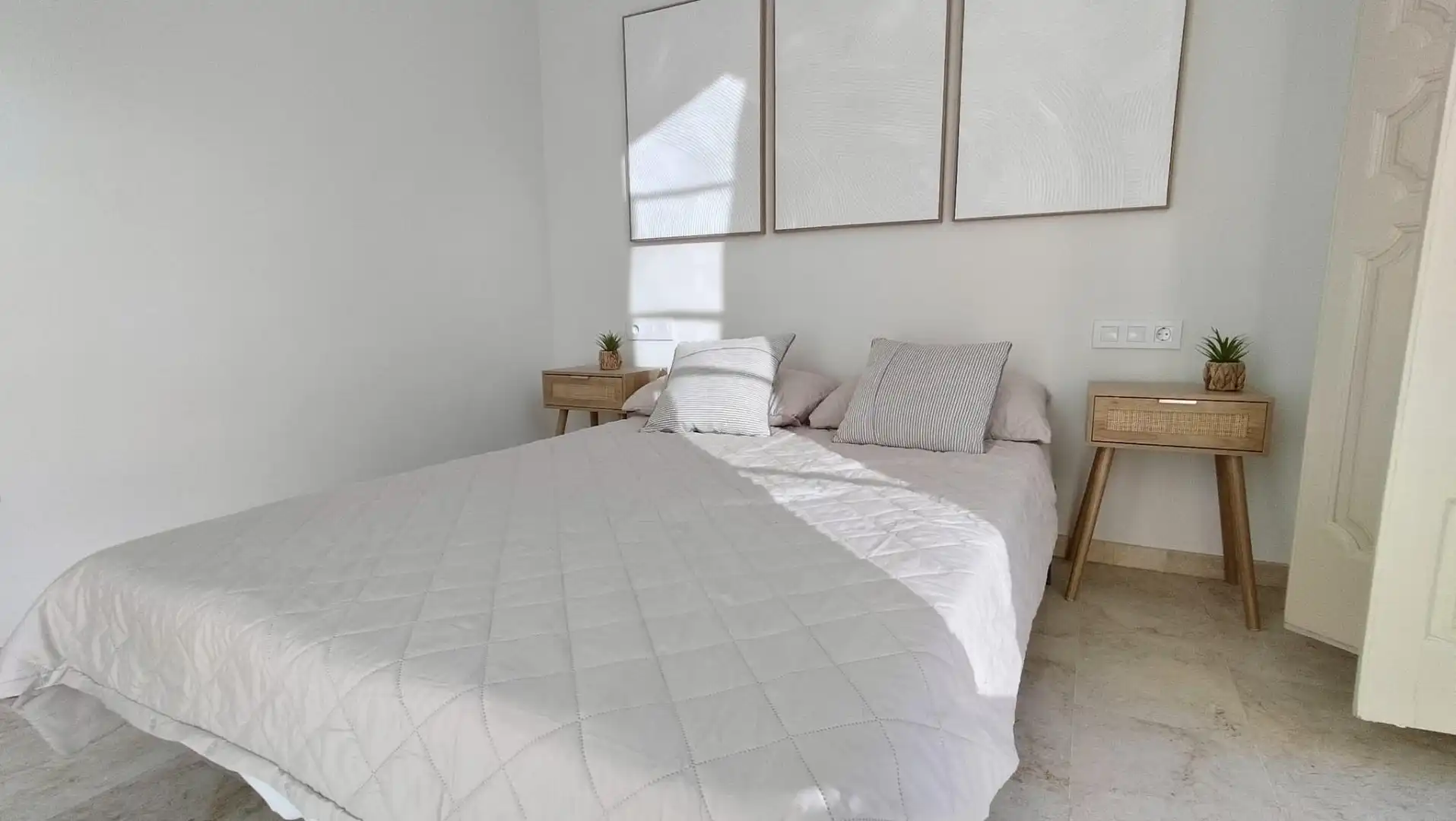 Bedroom of Flat for sale in Málaga  with Terrace and Balcony