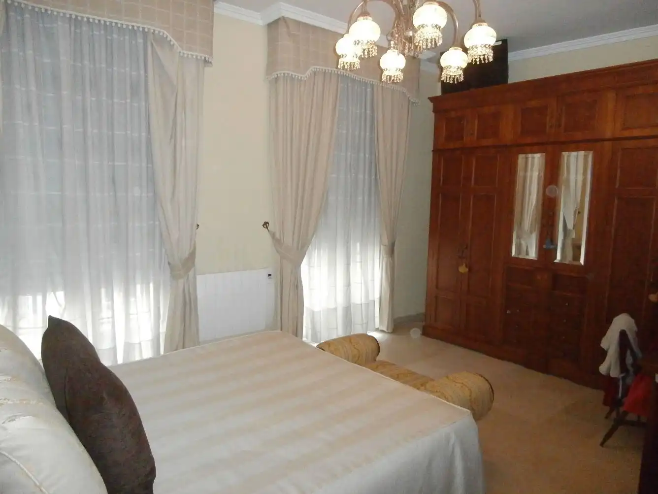 Schlafzimmer von Haus oder Chalet zum Verkauf in Mérida mit Klimaanlage, Heizung und Terrasse