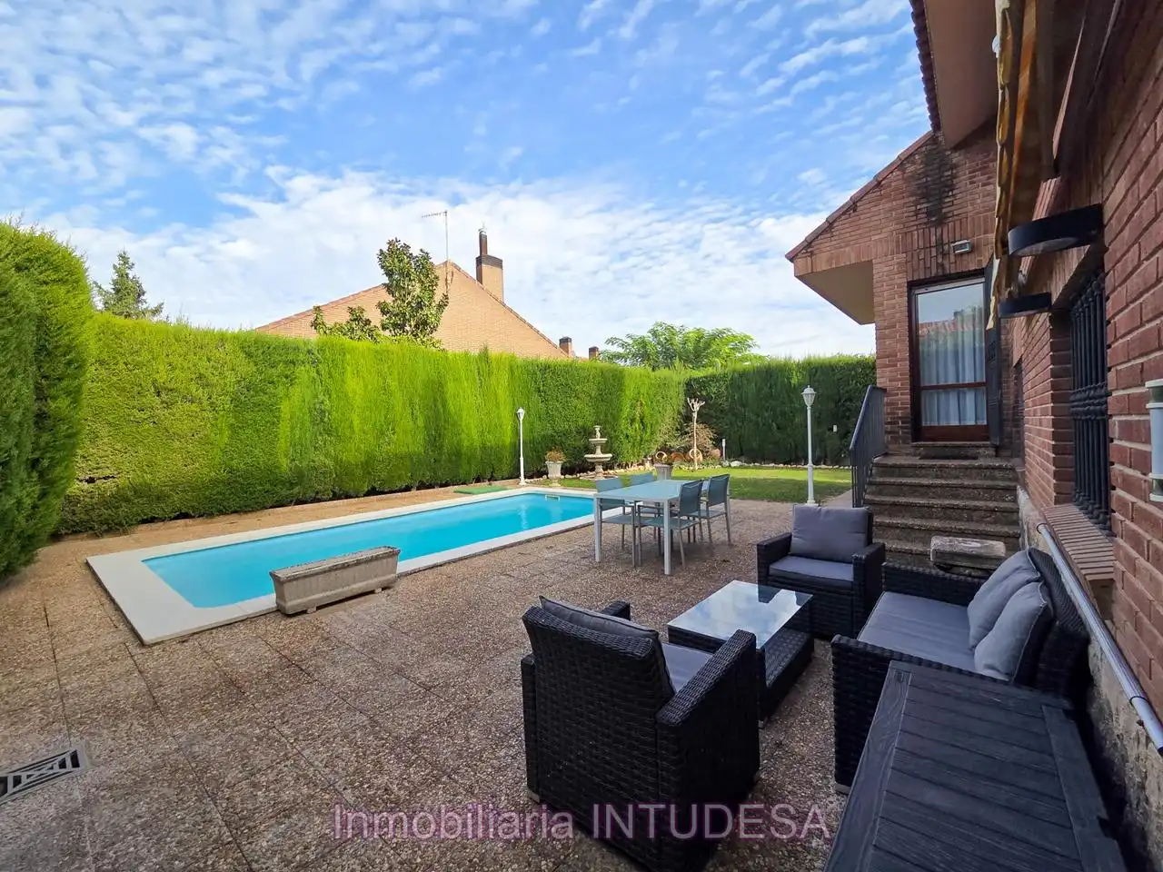 Jardín de Casa o chalet en venta en Fontellas con Aire acondicionado, Calefacción y Jardín privado