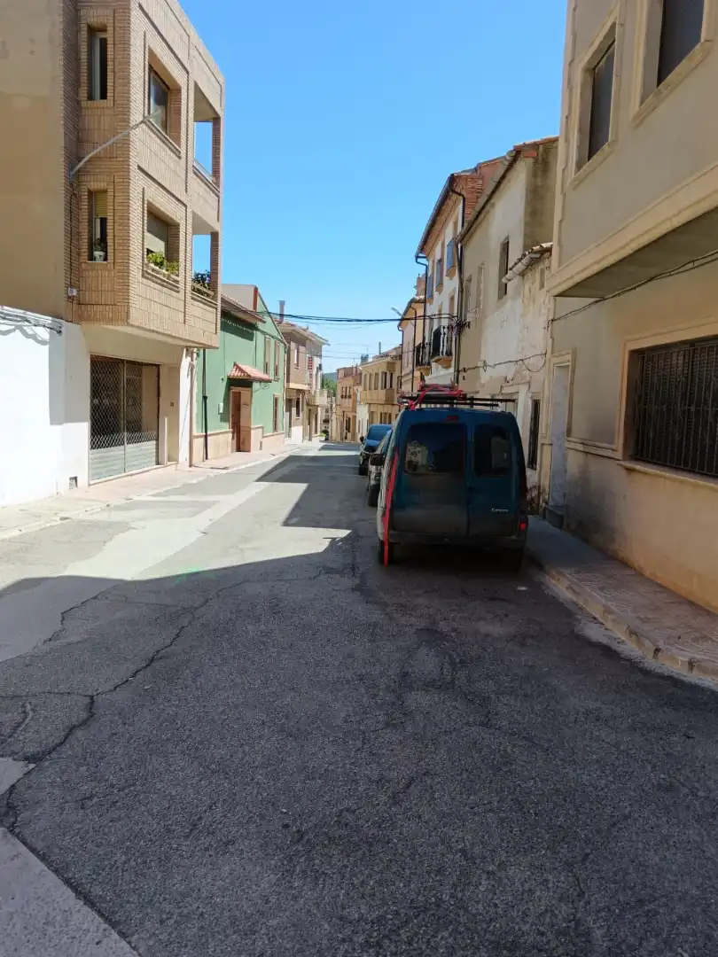 Vista exterior de Casa o xalet en venda en Camporrobles amb Balcó