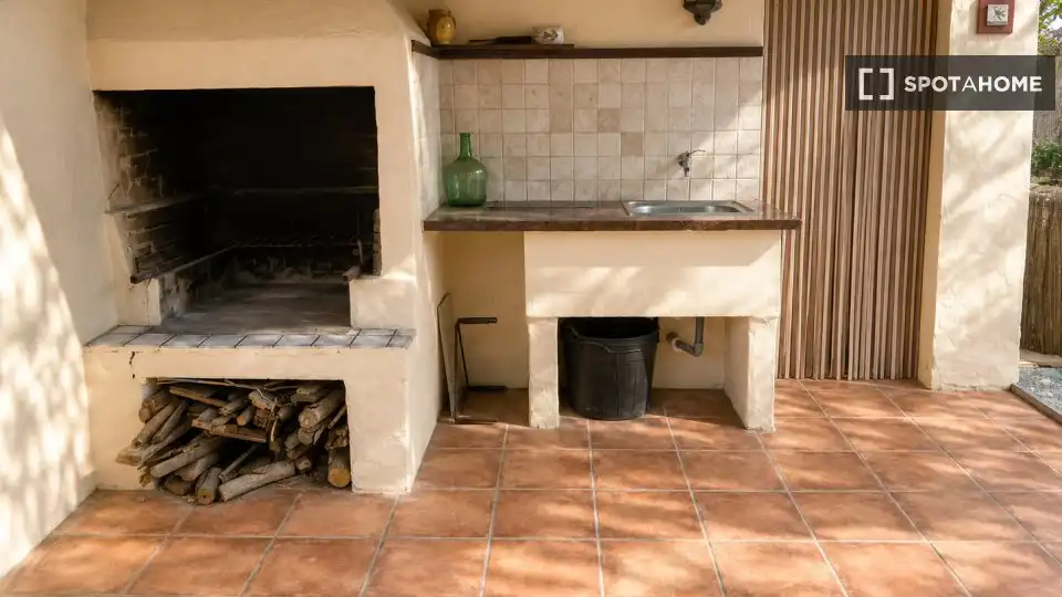 Kitchen of Flat for rent in Riba-roja de Túria  with Air Conditioner, Heating and Furnished