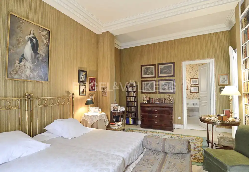 Schlafzimmer von Wohnungen zur Miete in Madrid mit Heizung, Terrasse und Haustiere erlaubt