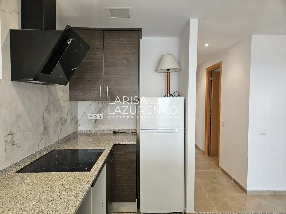 Cocina de Dúplex en venta en L'Aldea con Terraza y Balcón