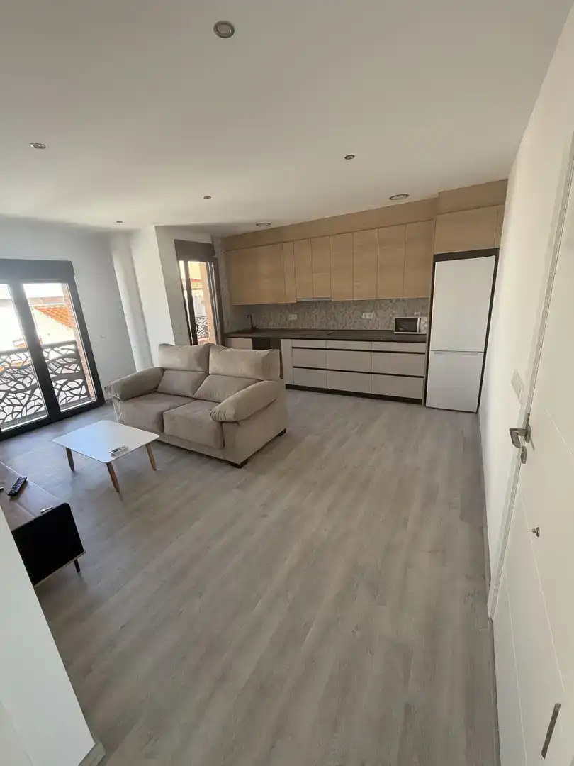 Sala d'estar de Apartament en venda en Munera amb Aire condicionat i Balcó