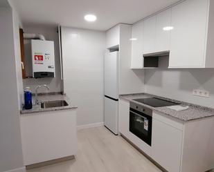 Kitchen of Flat for sale in Gijón   with Heating, Parquet flooring and Terrace