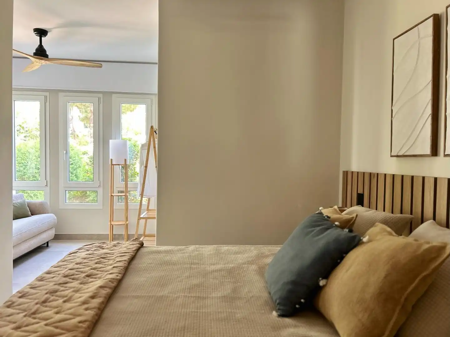 Bedroom of Apartments for sale in Marbella  with Air Conditioner, Heating and Private garden