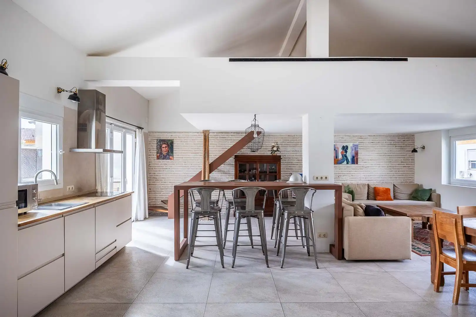 Kitchen of Duplexes for rent in Sevilla  with Air Conditioner, Heating and Terrace