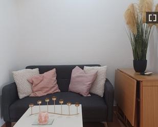 Living room of Flat to rent in  Madrid Capital  with Air Conditioner and Balcony