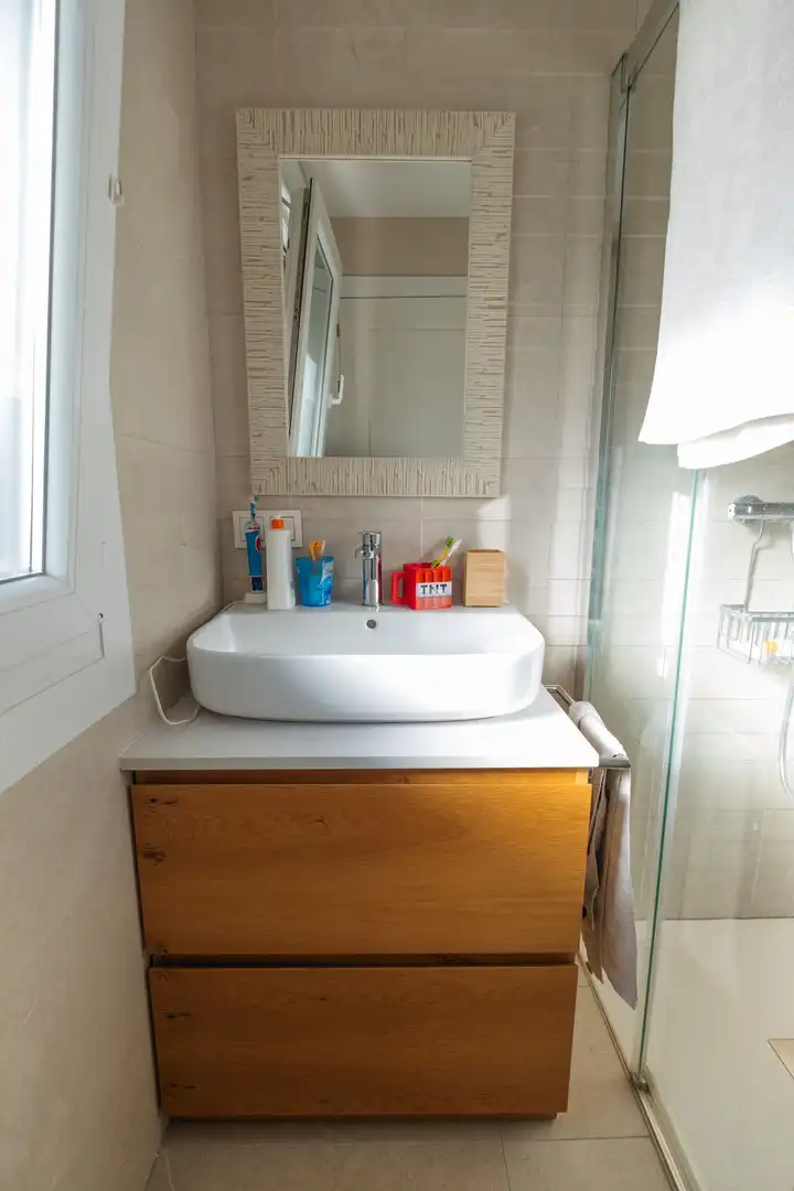 Baño de Casa o chalet en venta en Castrillón con Aire acondicionado, Calefacción y Jardín privado