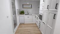 Kitchen of Flat for sale in Ourense Capital   with Heating, Parquet flooring and Terrace