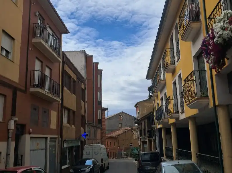 Vista exterior de Garaje en venta en Sahagún