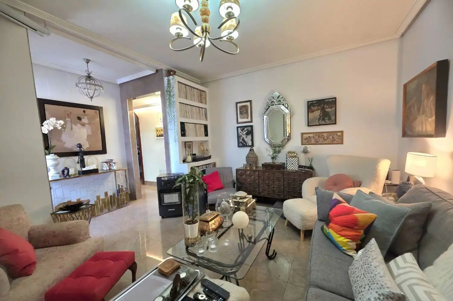 Sala d'estar de Casa o xalet en venda en Antas amb Aire condicionat, Terrassa i Traster