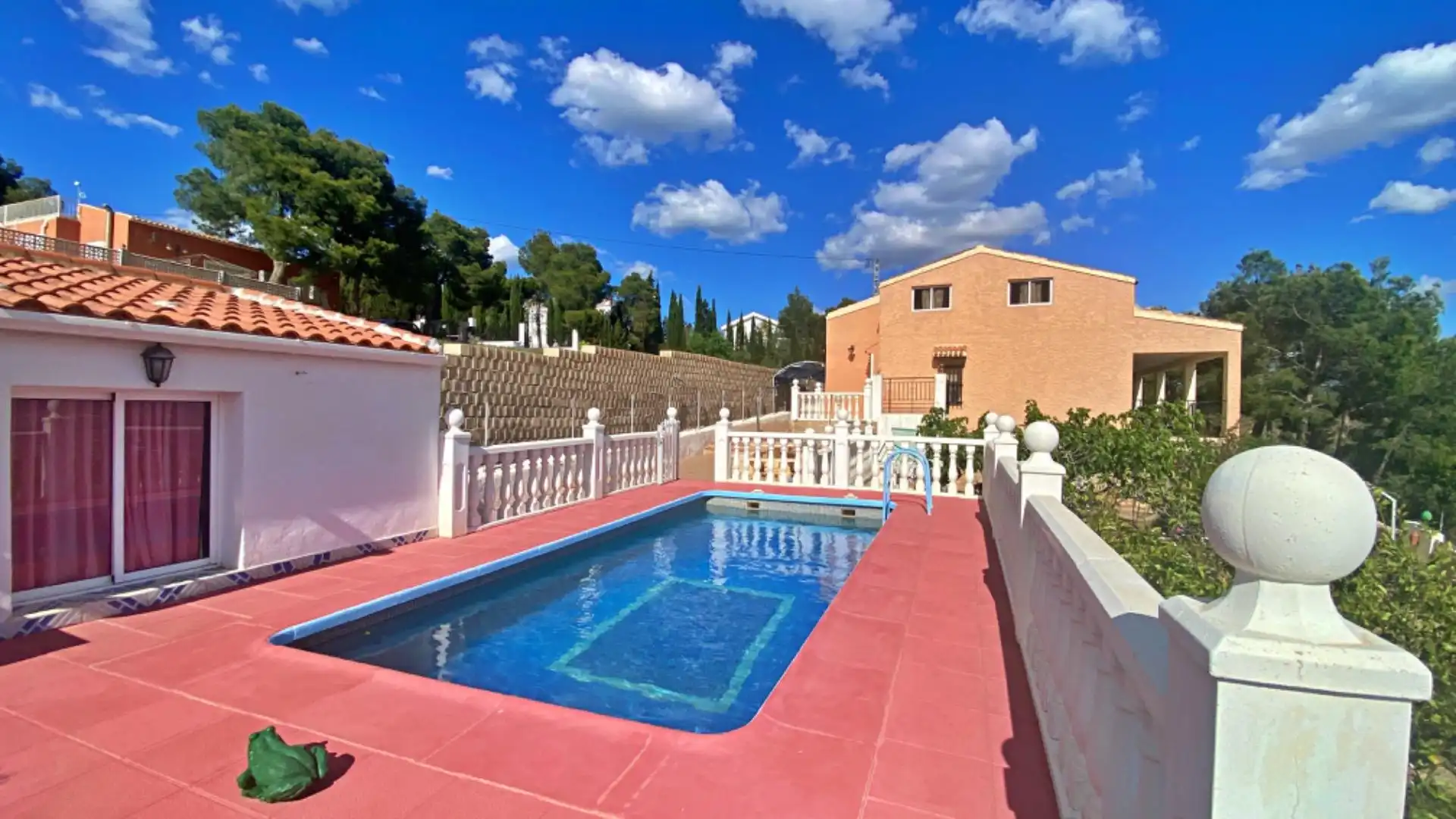 Piscina de Casa o xalet en venda en Aledo amb Jardí privat, Terrassa i Traster